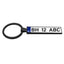 Breloc metalic insertie foto AUTO negru AUTO19 - Green Print