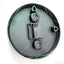 Ceas insertie foto aluminiu ⌀15cm ICL2215 - Green Print