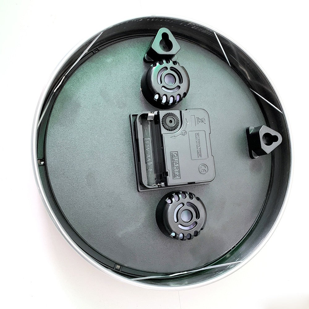 Ceas insertie foto aluminiu ⌀20cm ICL2220 - Green Print