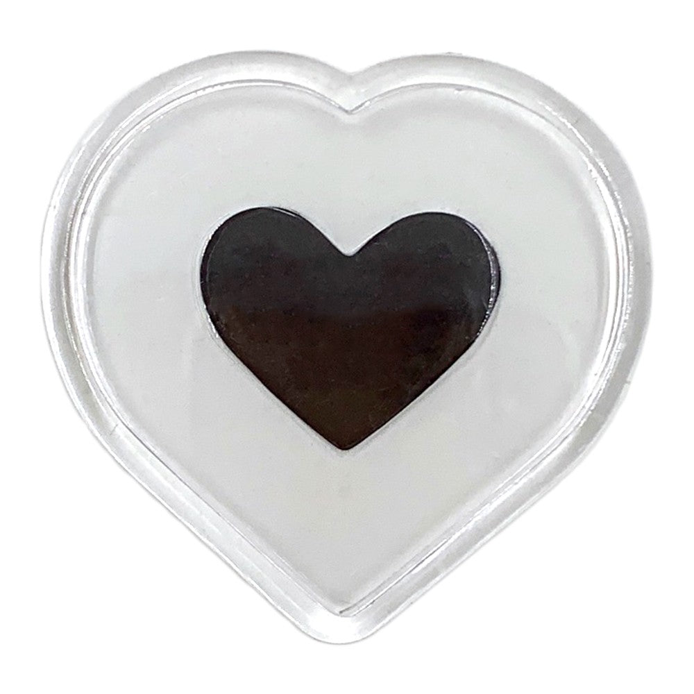 Magnet plastic insertie foto inima - set 100 buc BPL9 - Green Print