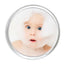 Magnet plastic insertie foto rotund Ø6cm - set 100 buc BPL8 - Green Print