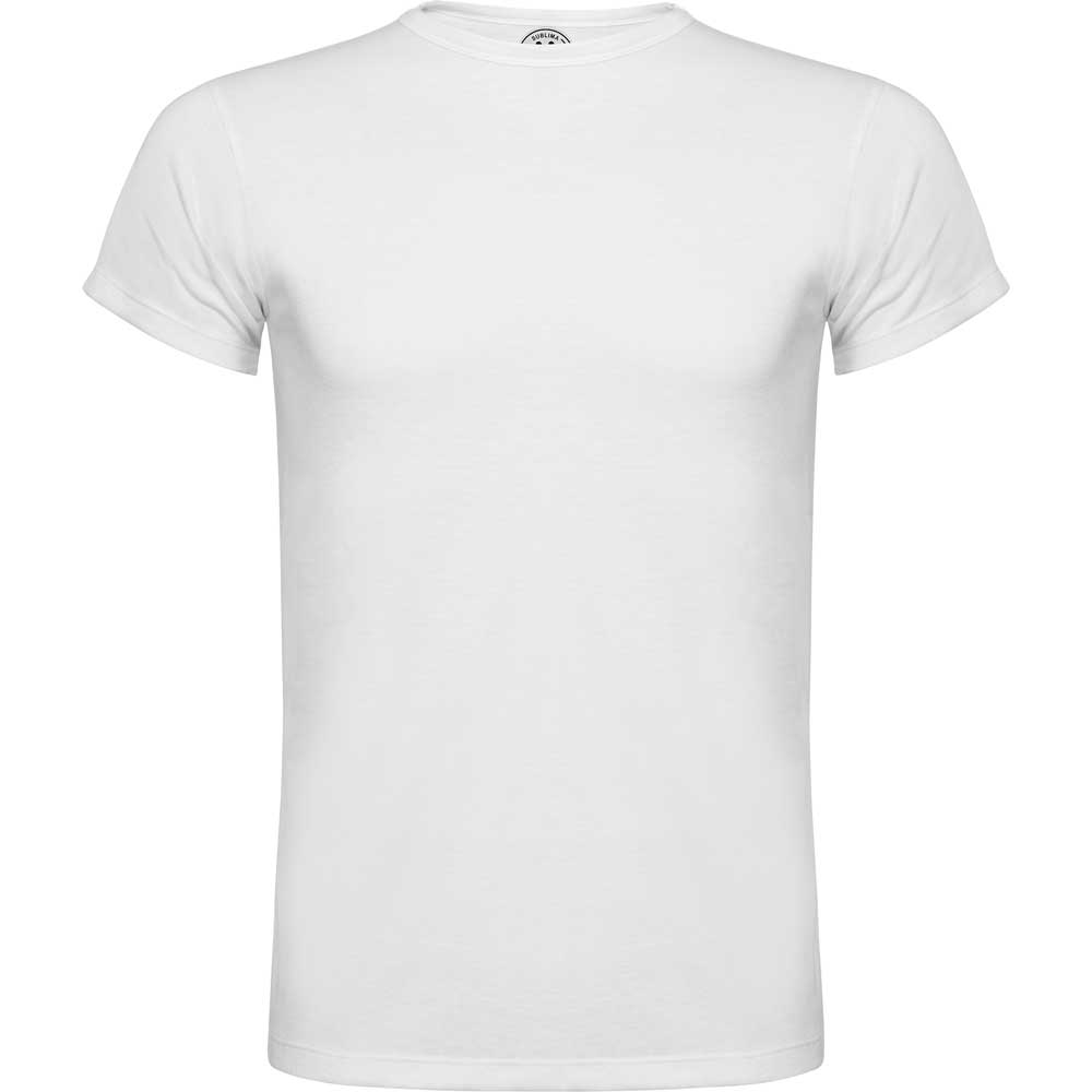 Tricou sublimabil alb Roly SUBLIMA Cotton Touch CA71294001 - Green Print