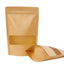 Pungi stand - up kraft - set 100buc PKRDR-FER14 - Green Print