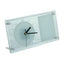 Ceas sticla sublimare dreptunghi 30x16 CS3016 - Green Print