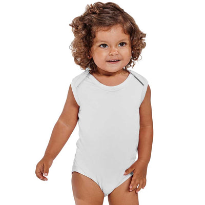 Body bebelusi bumbac alb Roly SWEET BD720110401 - Green Print