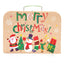 Cutii tip geanta familia Mosului - set 3 buc CUH-W7838 - Green Print
