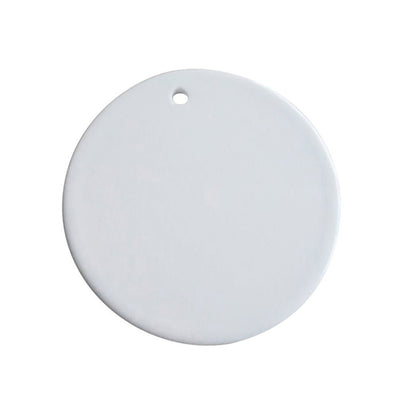 Ornament ceramica sublimabil rotund GC510 - Green Print
