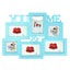Rama foto colaj bleu YOU & ME 6 poze WK05 - Green Print