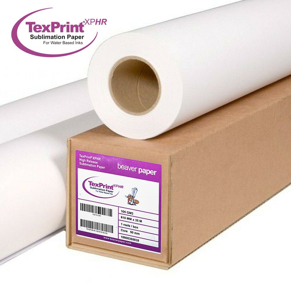 Rola hartie sublimare TexPrint XPHR 61cm X 35m TPXPHR6135 - Green Print