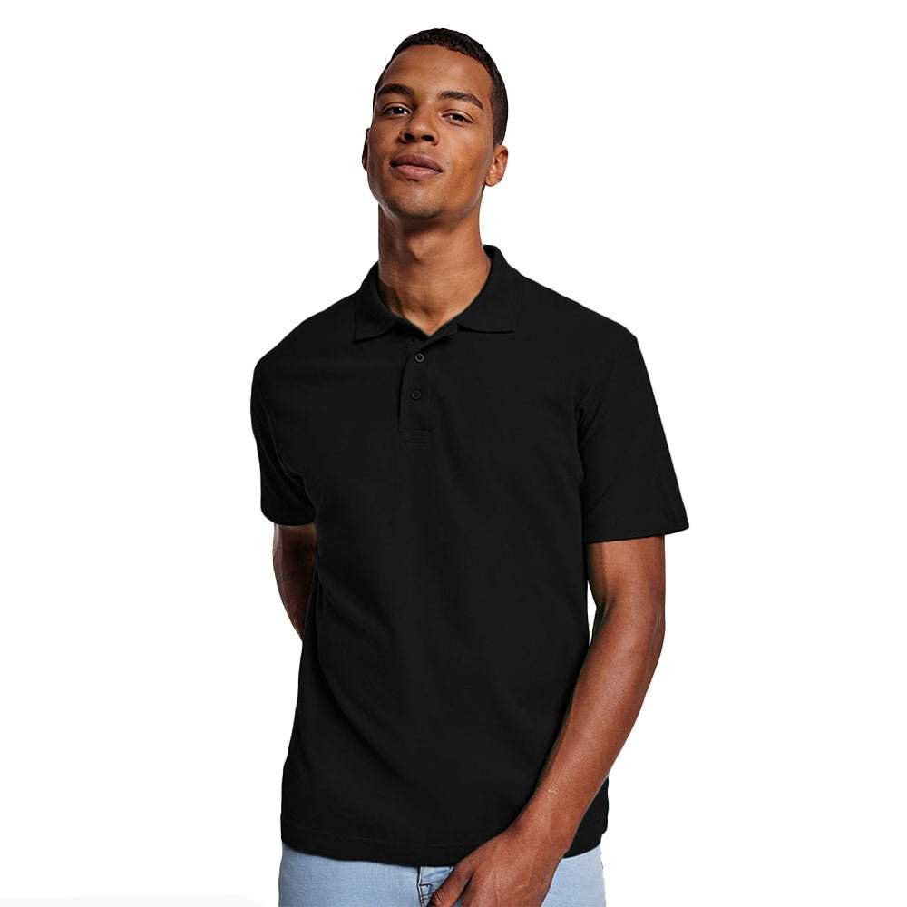 Tricou polo bumbac 100% Roly AUSTRAL negru PO66320102 - Green Print