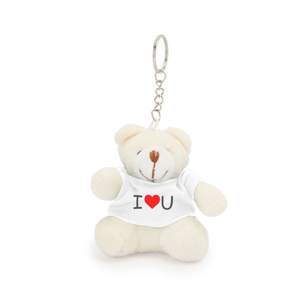 Breloc Teddy bear cu tricou sublimabil KO4079S101 - Green Print