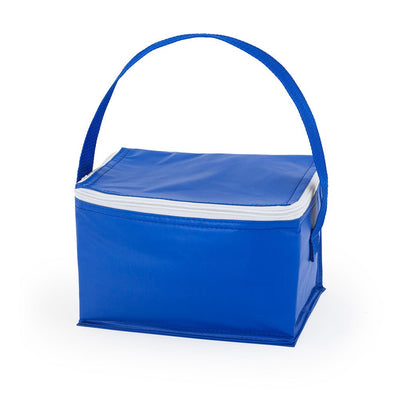 Mini geanta termoizolanta albastra LUNCH TB7603S105 - Green Print