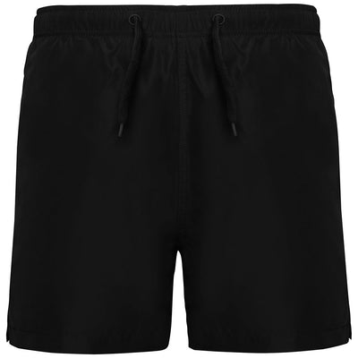 Pantaloni scurti de plaja negru Roly AQUA BN67160102 - Green Print