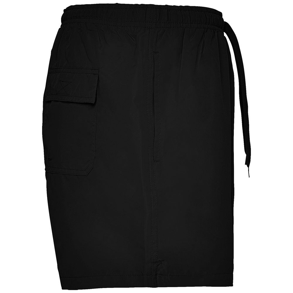 Pantaloni scurti de plaja negru Roly AQUA BN67160102 - Green Print