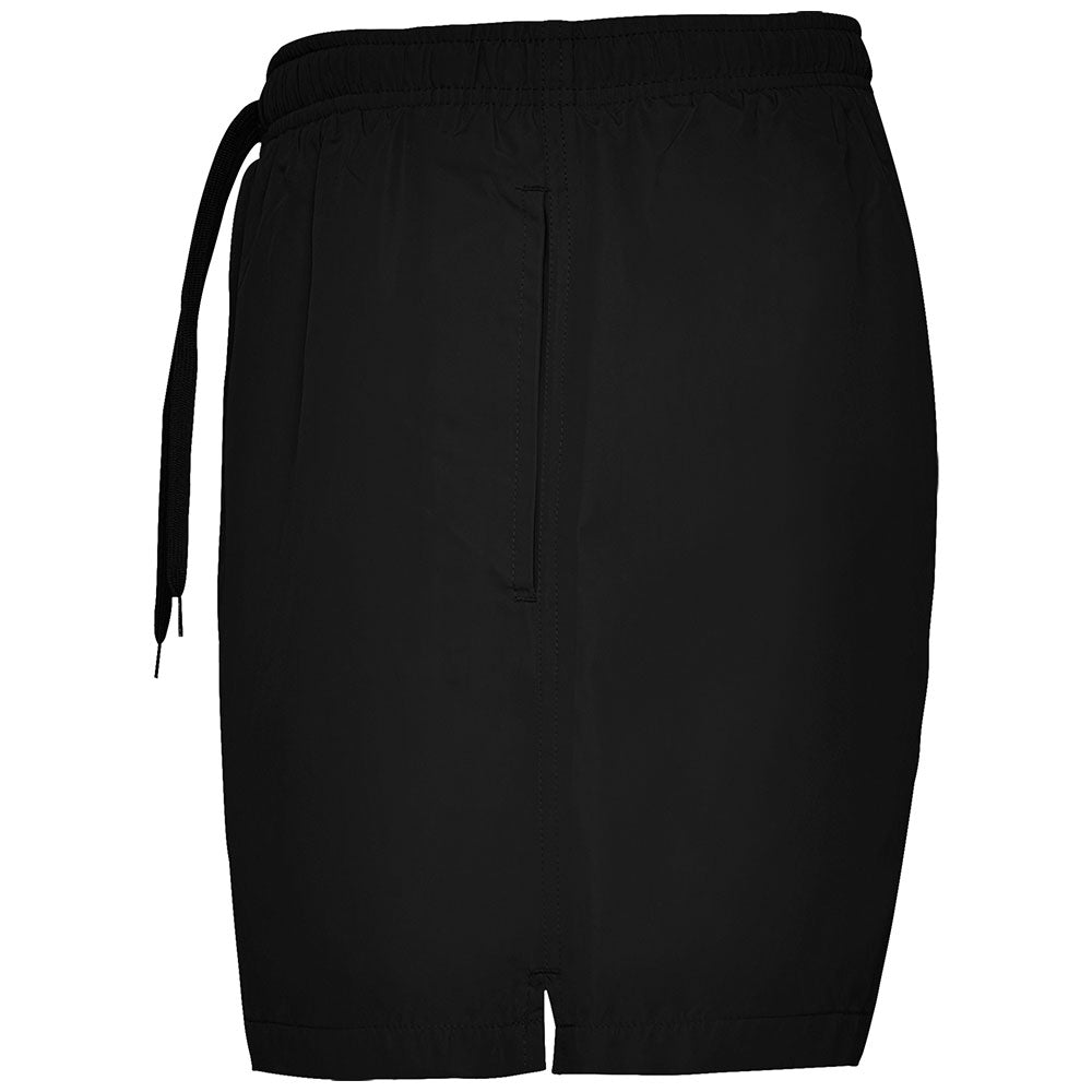 Pantaloni scurti de plaja negru Roly AQUA BN67160102 - Green Print