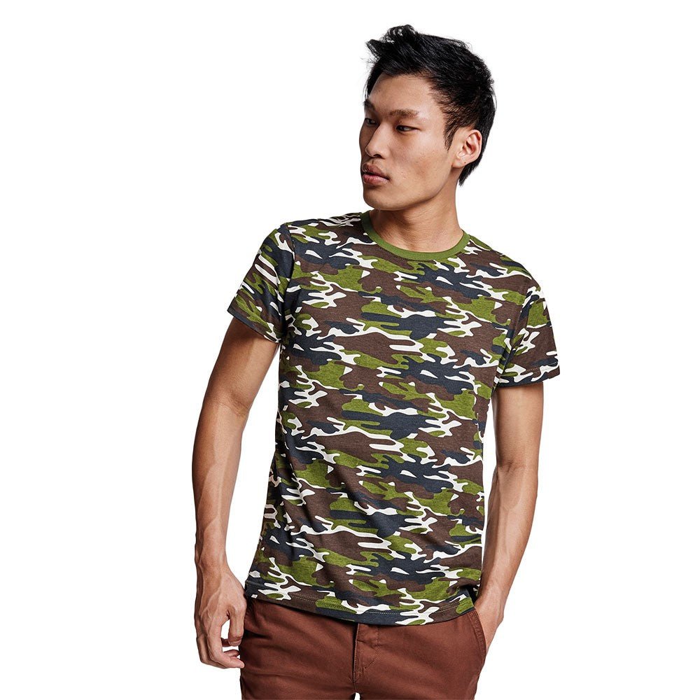 Tricou army maro Roly MARLO [LICHIDARE DE STOC] CF103301232 - Green Print