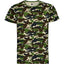 Tricou army maro Roly MARLO [LICHIDARE DE STOC] CF103301232 - Green Print