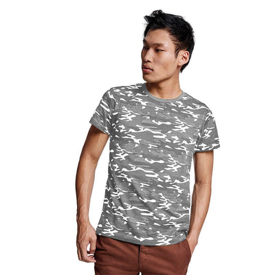 Tricou gri Roly MARLO [LICHIDARE DE STOC] CF103301233 - Green Print
