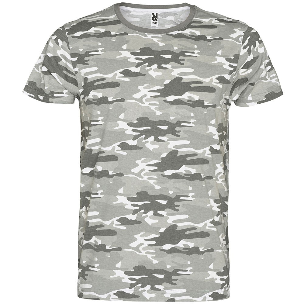 Tricou gri Roly MARLO [LICHIDARE DE STOC] CF103301233 - Green Print