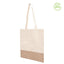 Sacosa ecologica din bumbac si iuta BO7556S129 - Green Print