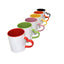 Cana maner inima rosu + cutie individuala MIH-12 - Green Print