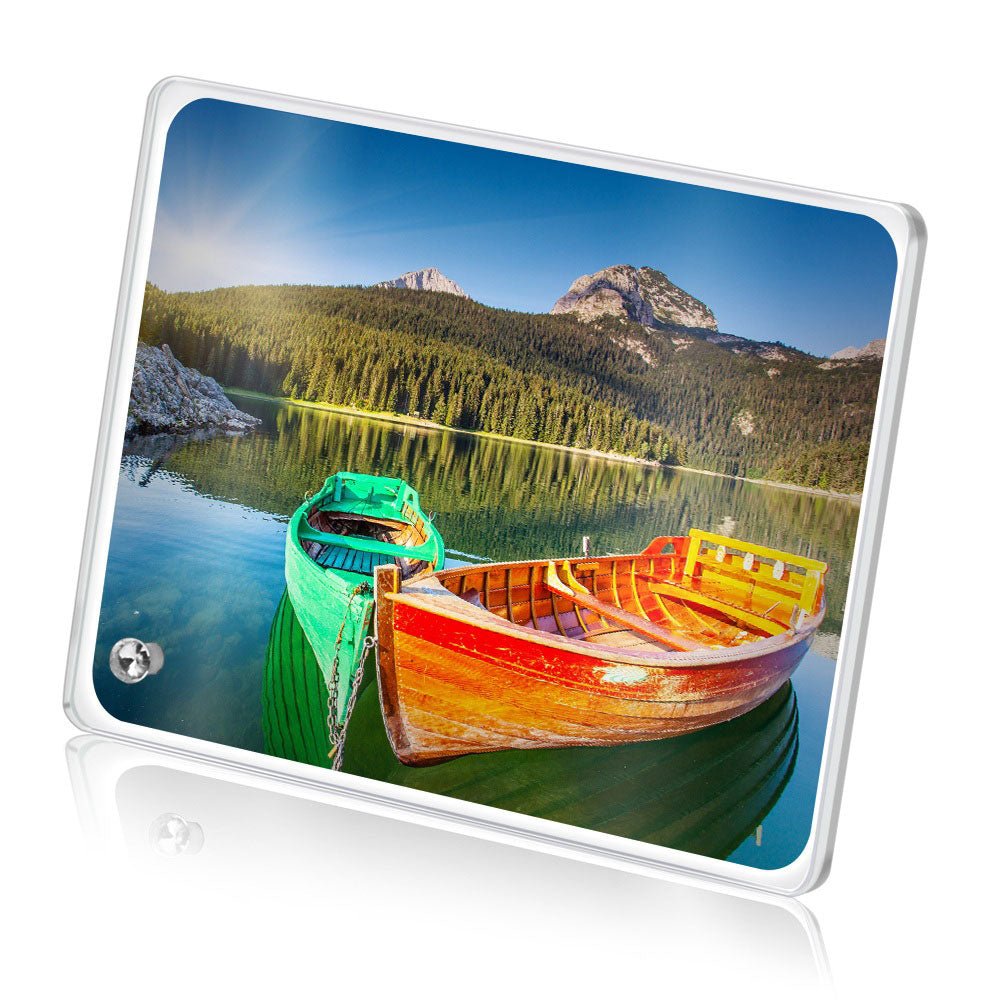 Tablou sticla sublimare 23x18 BL06 - Green Print