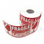Rola stickere FRAGIL 500buc STKF10 - Green Print