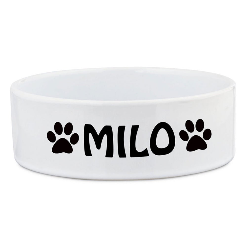 Bol ceramica pentru caine sublimabil B4D - Green Print