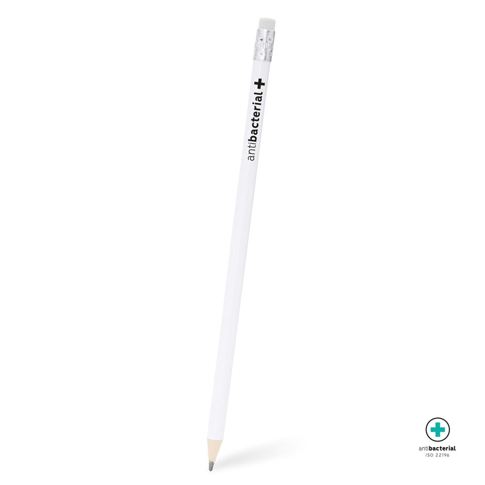 Creion alb antibacterial - set 10buc HW8046S101 - Green Print