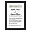 Rama foto Madrid negru A4 FMA4 - Green Print