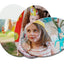 Placa ceramica oval sublimare PO-107 - Green Print