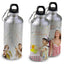 Bidon sport argintiu 750ml sublimabil SI7-22 - Green Print