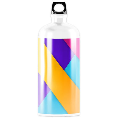 Bidon sport alb 500ml sublimabil SI5-01 - Green Print