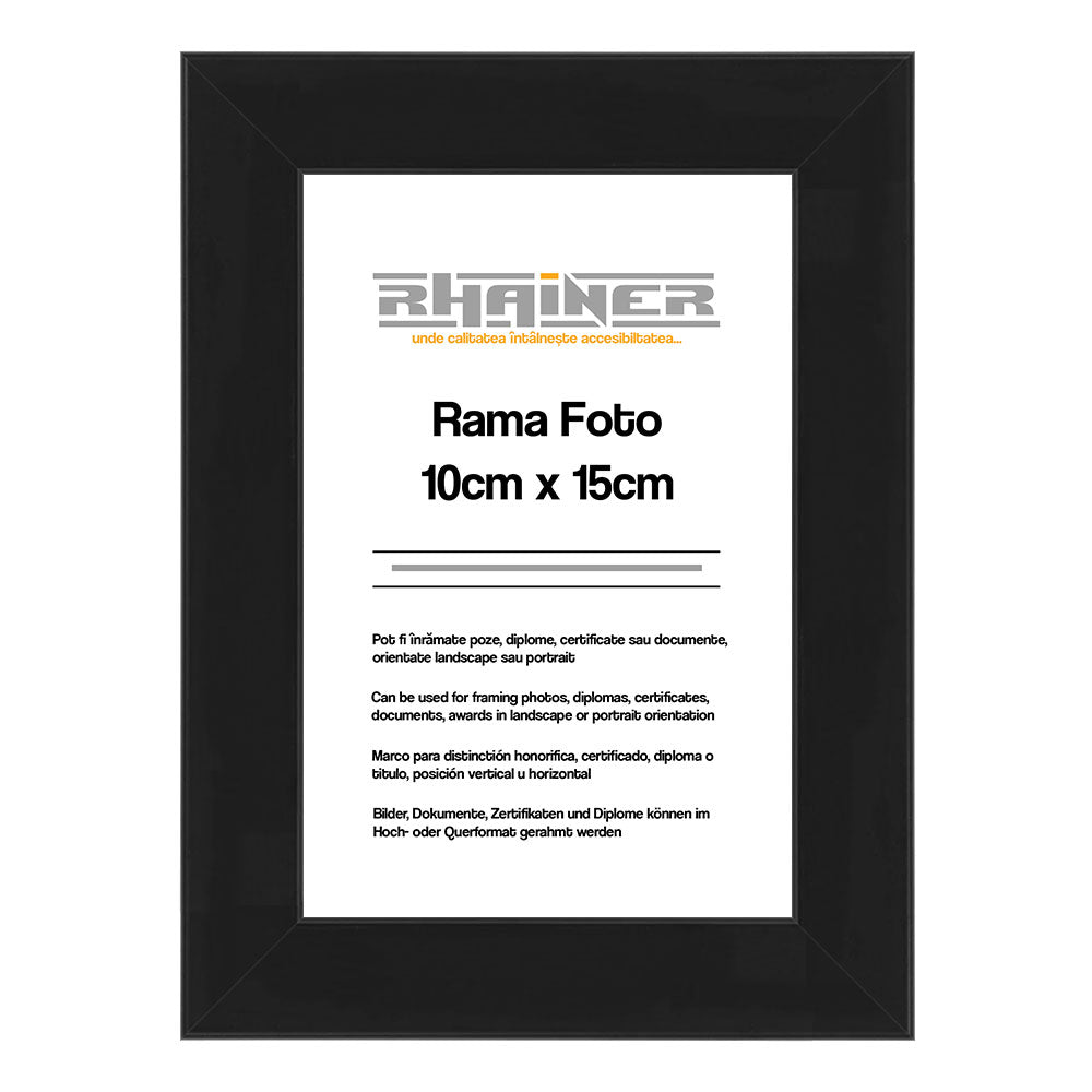Rama foto Madrid negru 10x15 FMA1015 - Green Print
