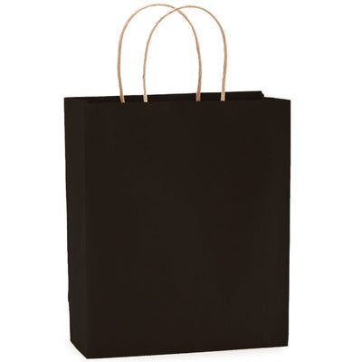 Sacosa kraft neagra 25x31 BO7538S102 - Green Print