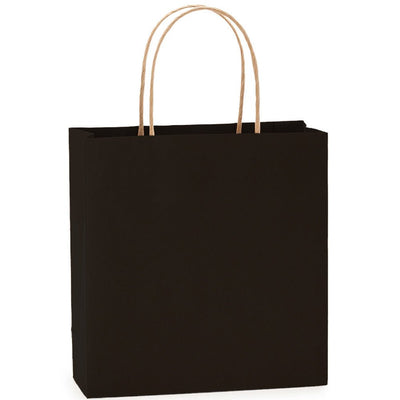 Sacosa kraft neagra 22x23 BO7539S102 - Green Print