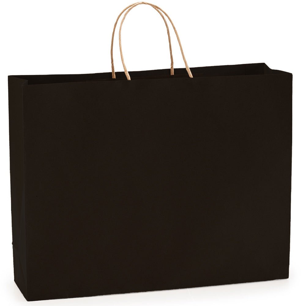 Sacosa kraft neagra 41x32 BO7541S102 - Green Print
