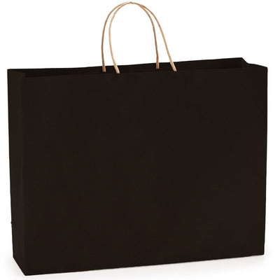 Sacosa kraft neagra 41x32 BO7541S102 - Green Print