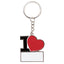 Breloc metalic I Love - sublimabil YA131 - Green Print