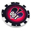 Fisa de poker sublimabila plastic BPC43 - Green Print