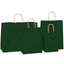 Sacosa kraft verde inchis 22x23 BO7539S1226 - Green Print