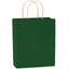 Sacosa kraft verde inchis 25x31 BO7538S1226 - Green Print