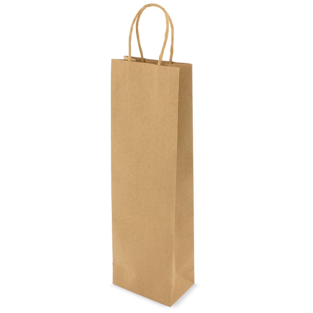 Sacosa kraft pt sticle de vin T4671135 - Green Print