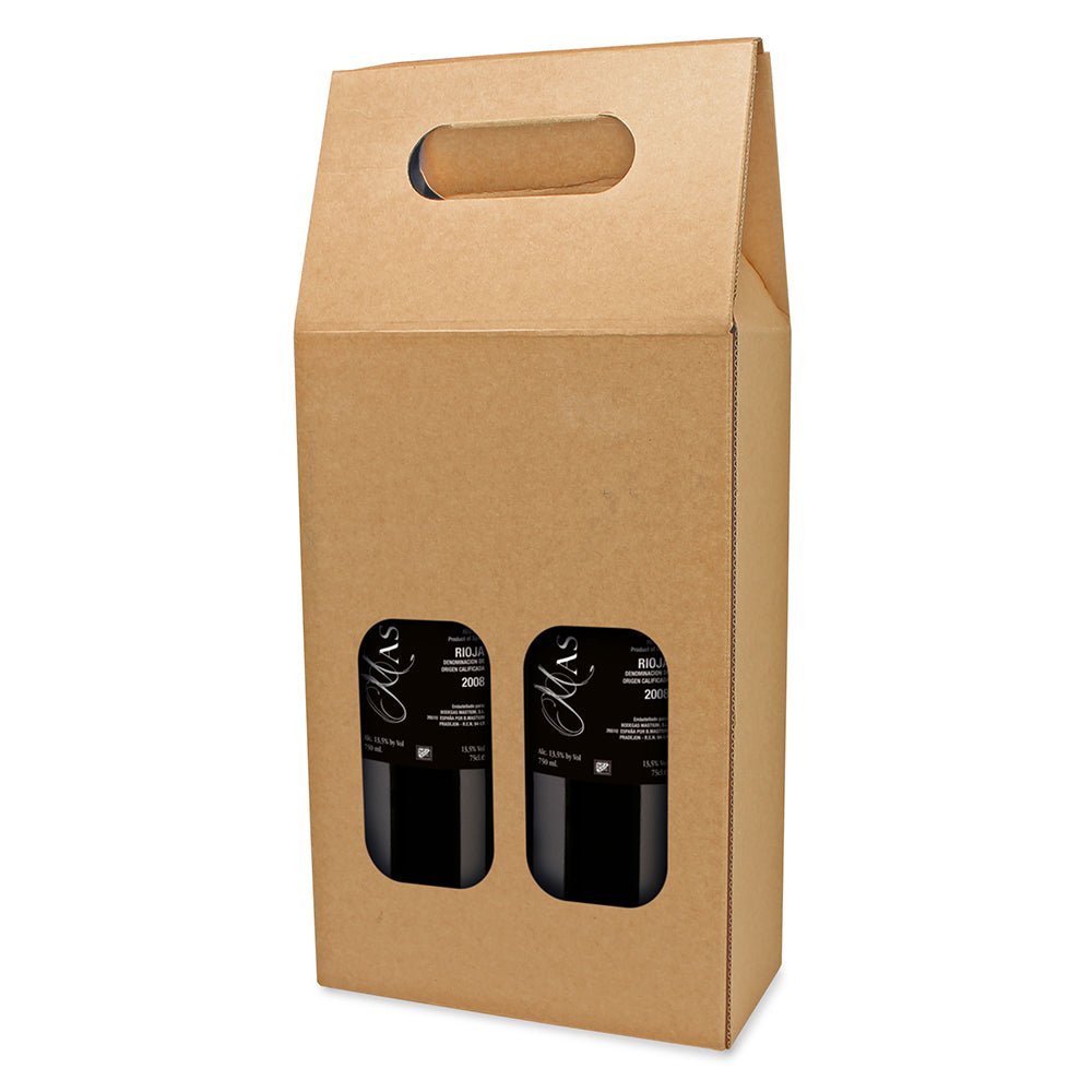 Cutie carton pentru 2 sticle de vin G0631732 - Green Print