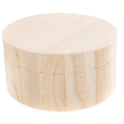 Cutie lemn rotunda MEDIE ø11,5 x 7 cm WD1157115 - Green Print