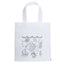 Sacosa mica de colorat pentru copii BO7529S201 - Green Print