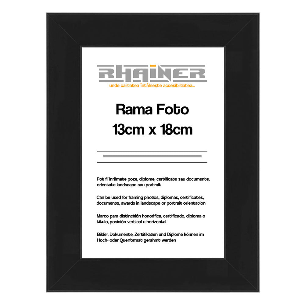Rama foto Madrid negru 13x18 FMA1318 - Green Print
