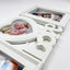 Rama foto colaj LOVE inima 3 poze FF0117 - Green Print