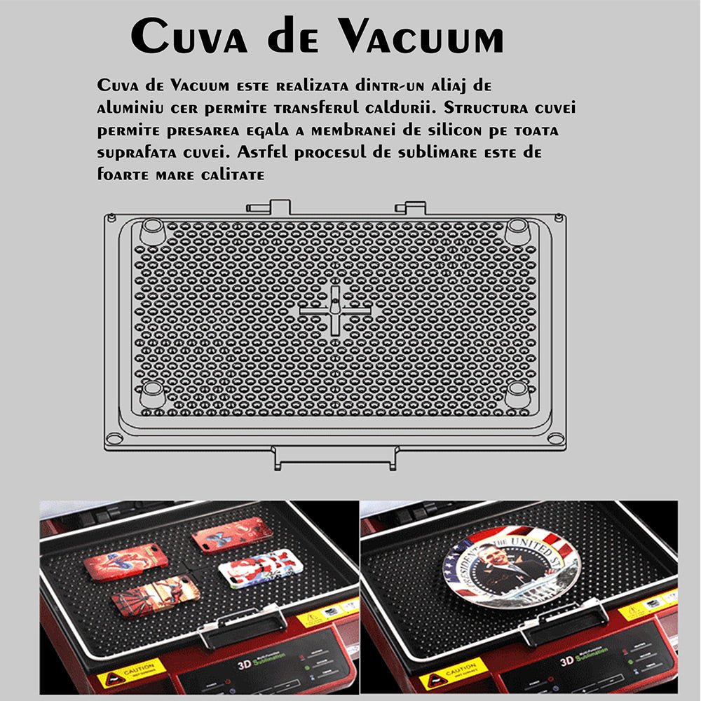 Presa termica 3D Vacuum K2402 - Green Print