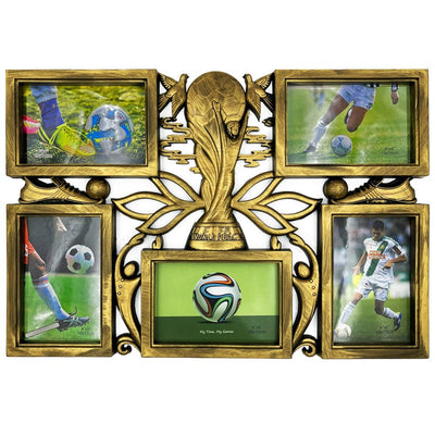 Rama foto colaj CUPA MONDIALA 5 poze HS202 - Green Print